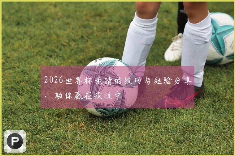 2026世界杯竞猜的技巧与经验分享，助你赢在投注中